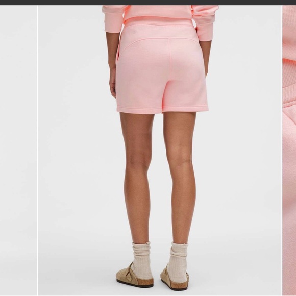 💗 Lululemon Athletica High Waist Pink Shorts - Picture 4 of 8